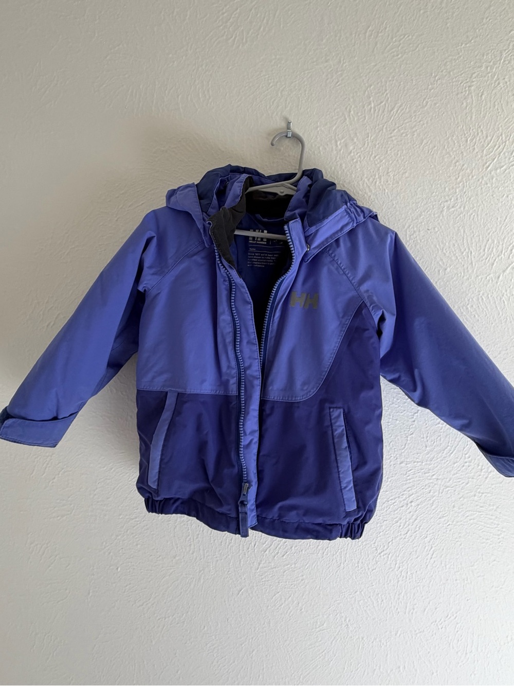 Helly Hansen Kids Purple Hooded Insulated Coat